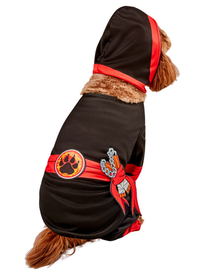 Free Shipping For Red Ninja Pet Costume