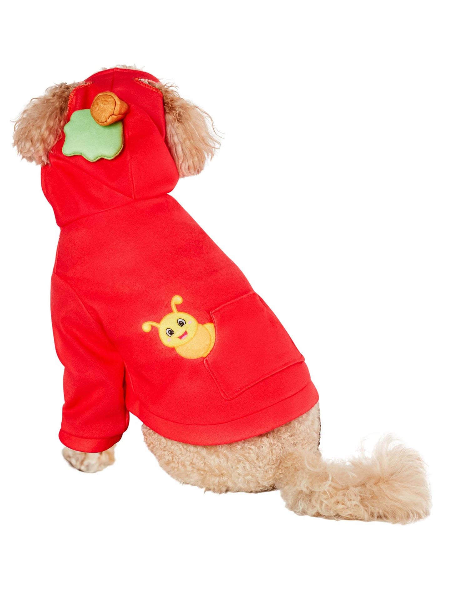 Free Shipping For Red Delicious Apple Hoodie Pet Costume