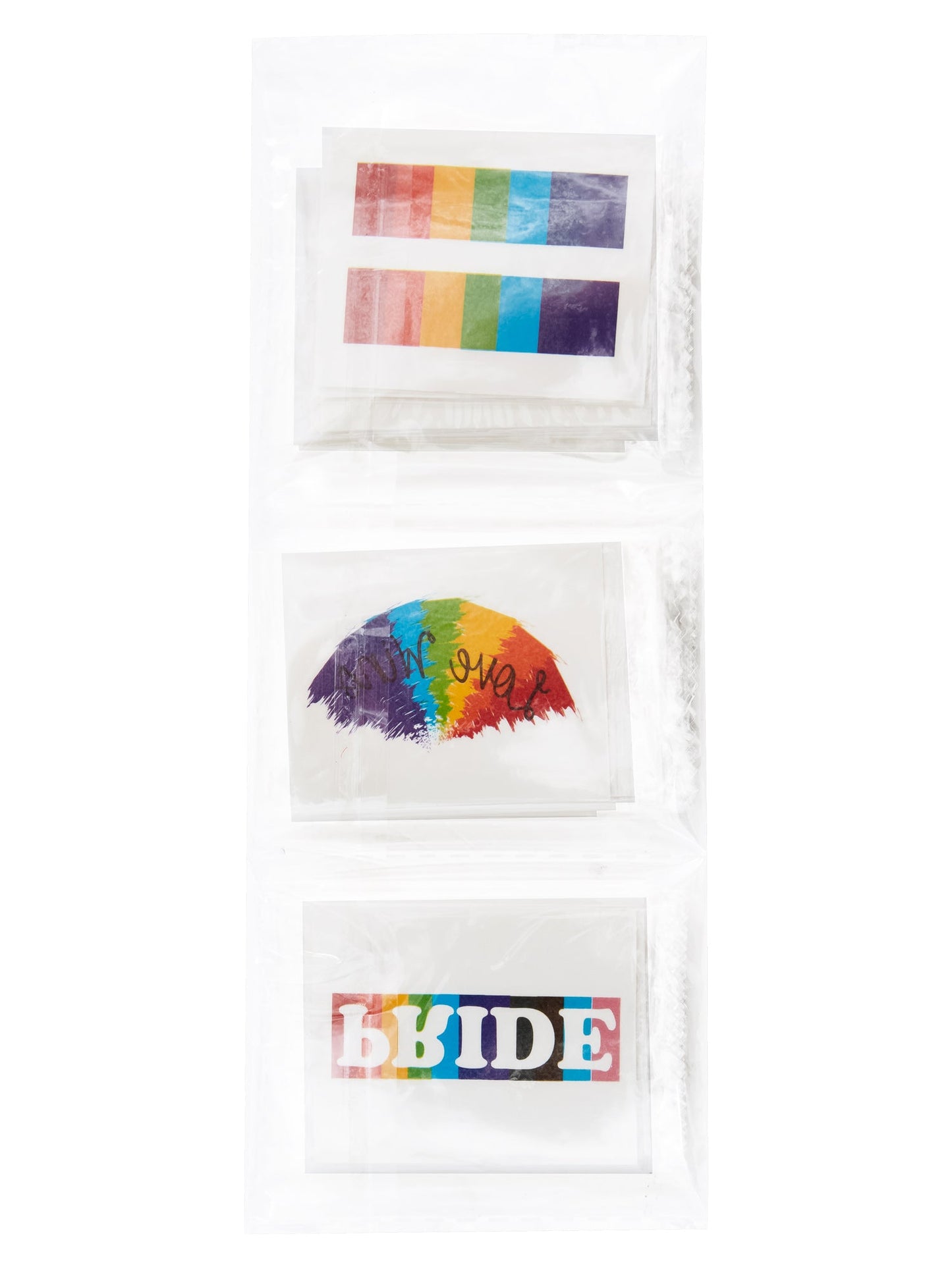 Free Shipping For Adult Rainbow Pride Temporary Tattoos - 48 Piece