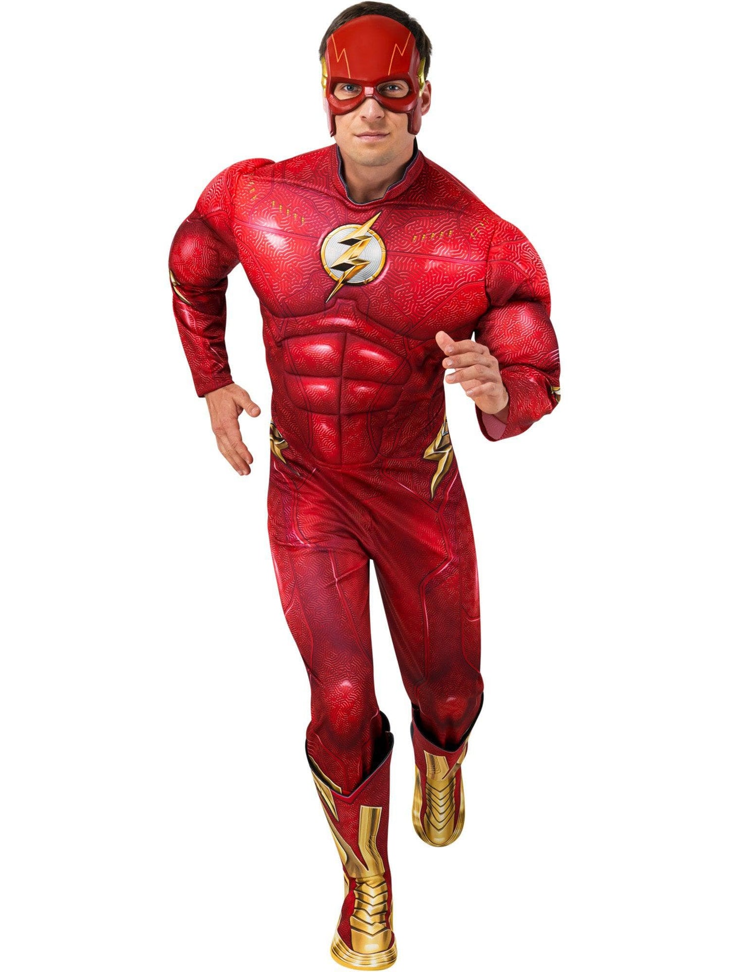 Free Shipping For The Flash Deluxe Adult Costume