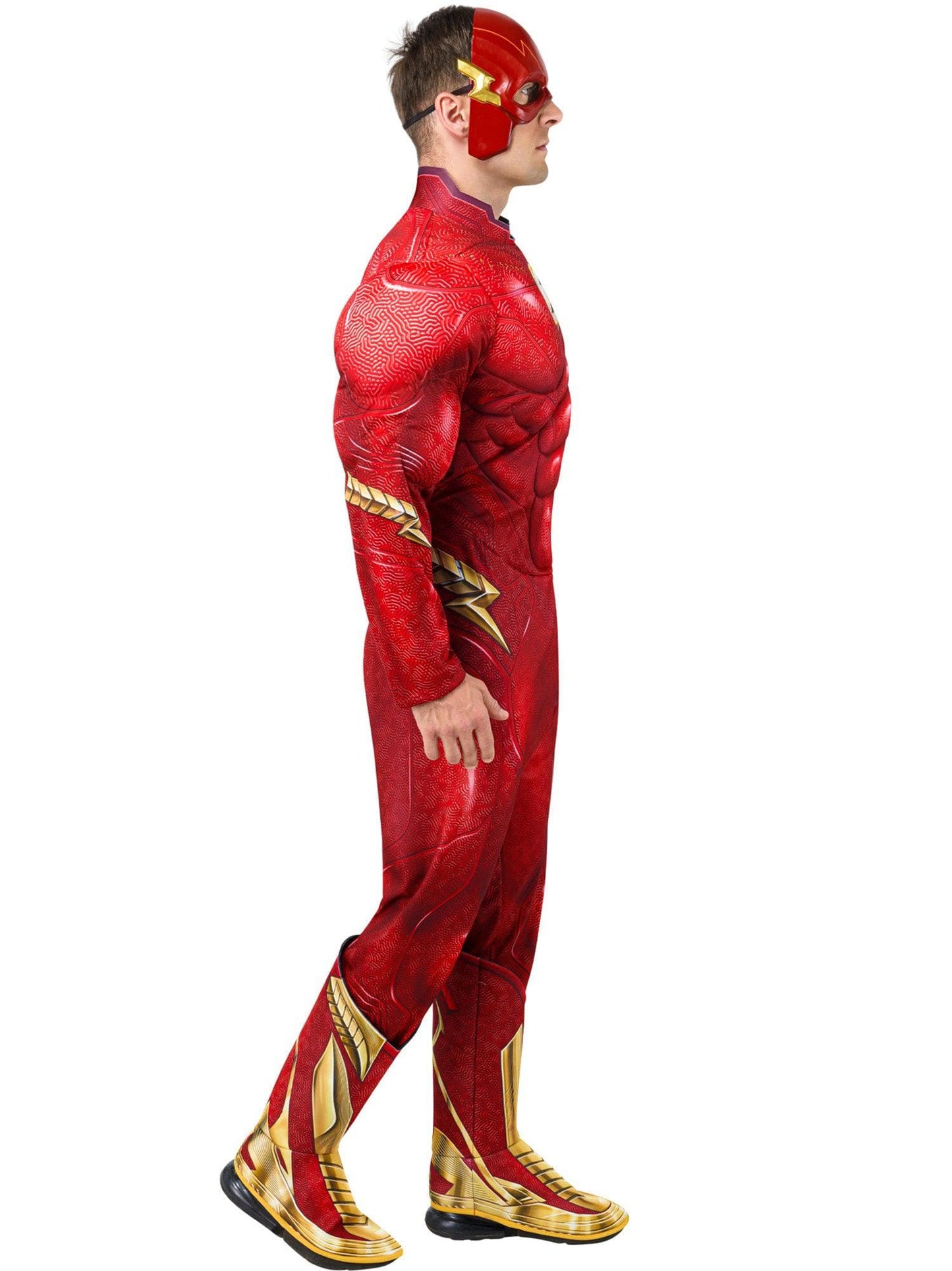 Free Shipping For The Flash Deluxe Adult Costume