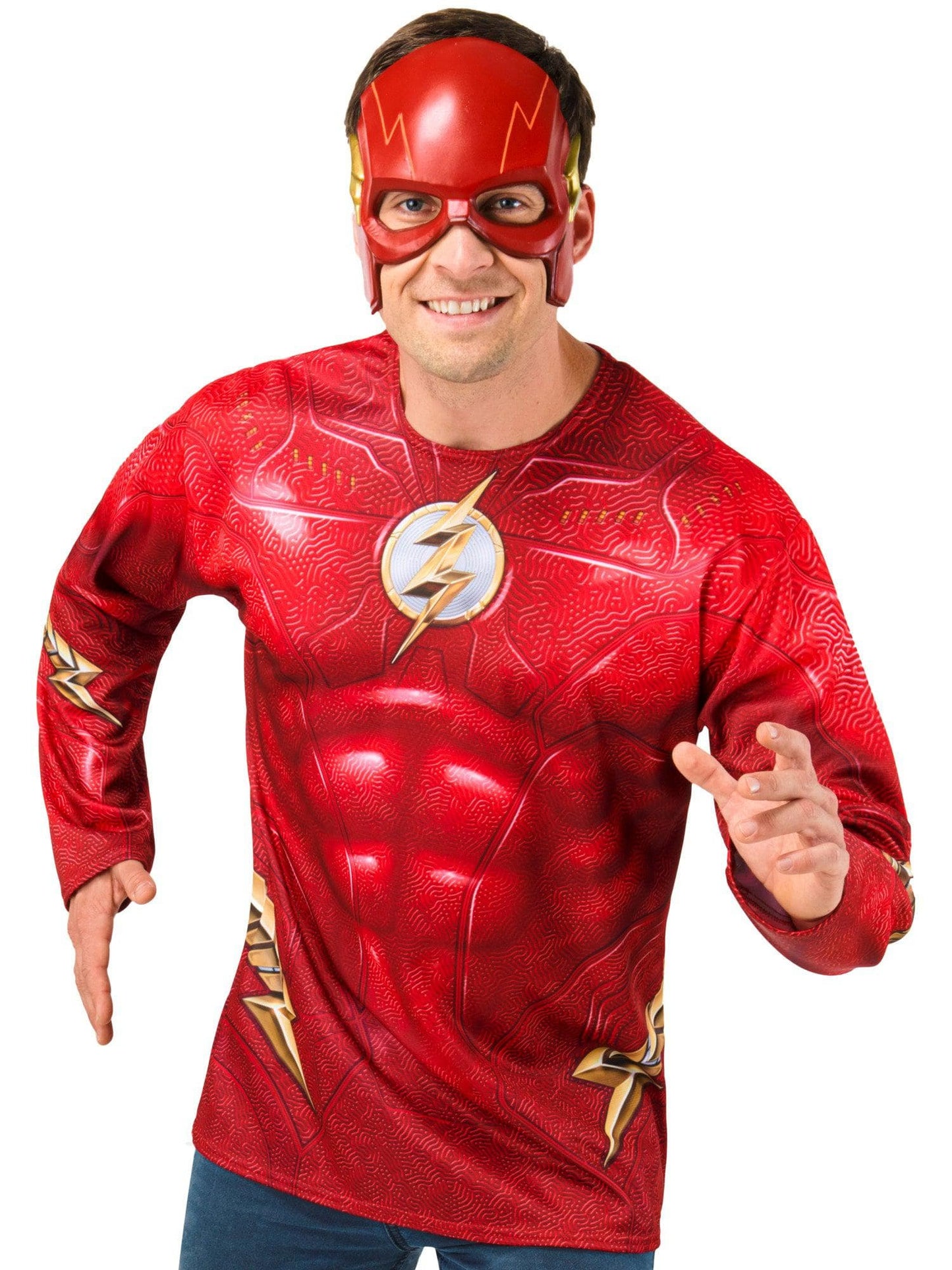 Free Shipping For The Flash Adult Costume