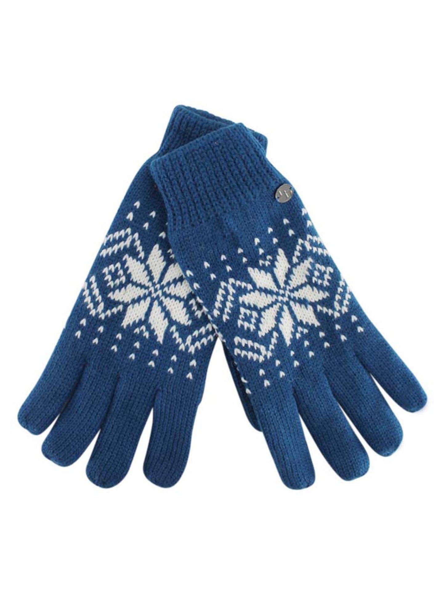 Thermal Insulated Mens Winter Print Gloves