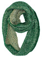 Two-Tone Double Sided Sequin Infinity Winter Scarf