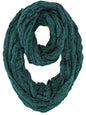 Winter Bubble Knit Infinity Circle Scarf