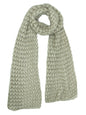 Two-Tone Eyelash Knit Oblong Unisex Soft Scarf