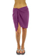 Womens Short Sarong Wrap Cover Up