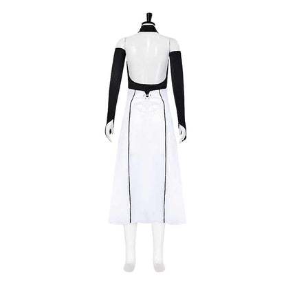 Free Shipping For_eraph of the End Anime Asuramaru White Black Dress Outfits Halloween Carnival Suit Cosplay Costume