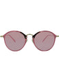 Vintage Inspired Fashion Sunglasses With Hard Case