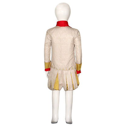 Free Shipping For_hrek Movie Rumpelstiltskin Kids Children Beige Outfit Party Carnival Halloween Cosplay Costume