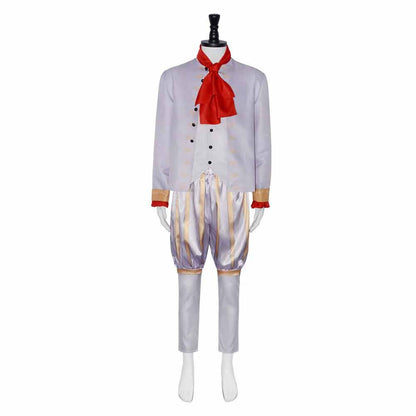 Free Shipping For_hrek Movie Rumpelstiltskin White Outfit Party Carnival Halloween Cosplay Costume