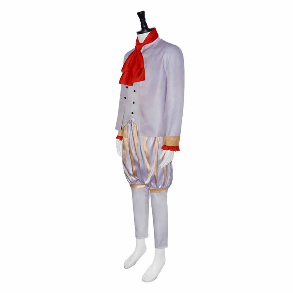 Free Shipping For_hrek Movie Rumpelstiltskin White Outfit Party Carnival Halloween Cosplay Costume