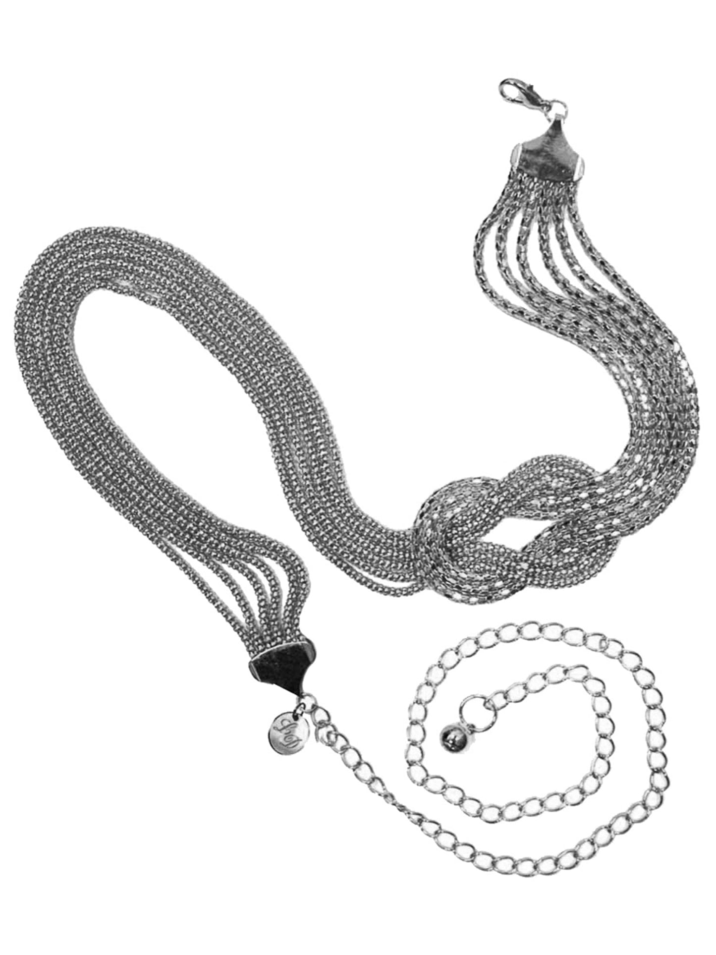 Multi Strand Knot Body Jewelry Chain Belt