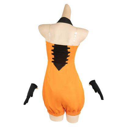 Free Shipping For_platoon Game Callie Women Orange Outfit Party Carnival Halloween Cosplay Costume