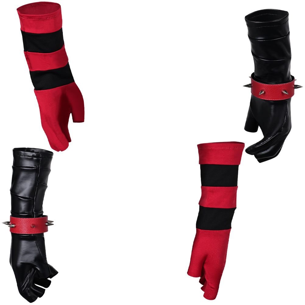 Free Shipping For_uicide Squad Isekai 2024 TV Harley Quinn Cosplay Gloves Halloween Carnival Costume Accessories