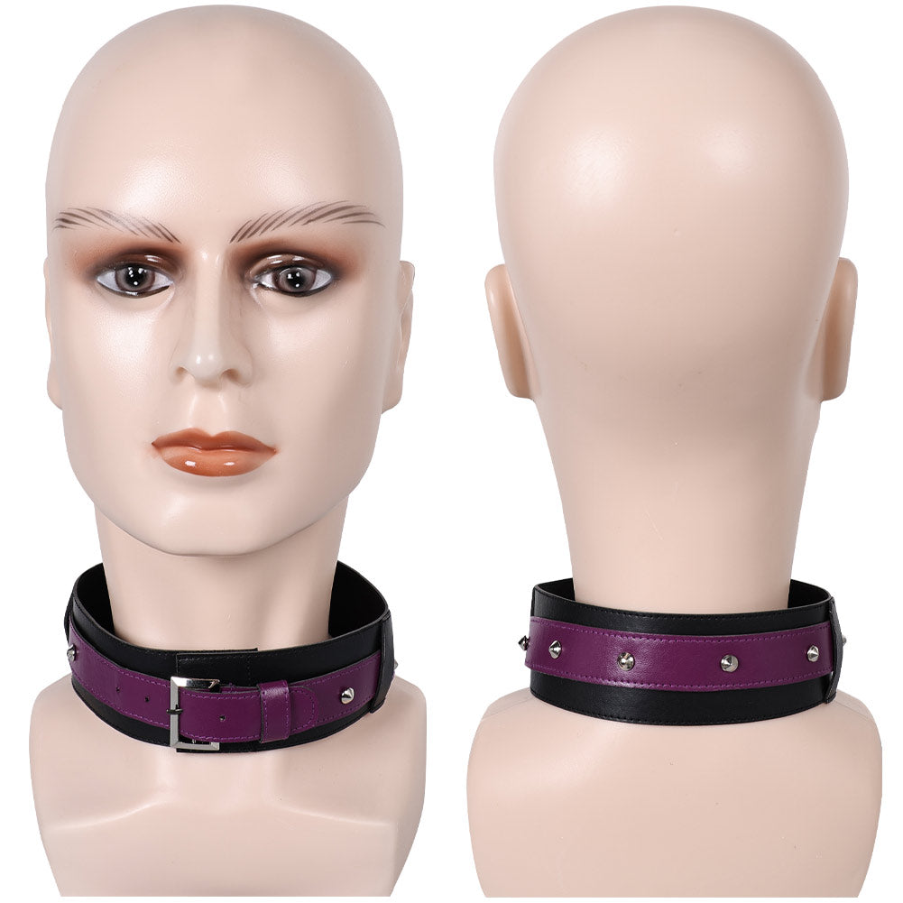 Free Shipping For_uicide Squad Isekai 2024 TV Joker Cosplay Neckband Halloween Carnival Costume Accessories