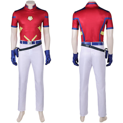 Free Shipping For_uicide Squad Isekai 2024 TV Peacemaker Red Outfit Party Carnival Halloween Cosplay Costume