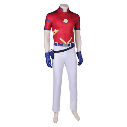 Free Shipping For_uicide Squad Isekai 2024 TV Peacemaker Red Outfit Party Carnival Halloween Cosplay Costume