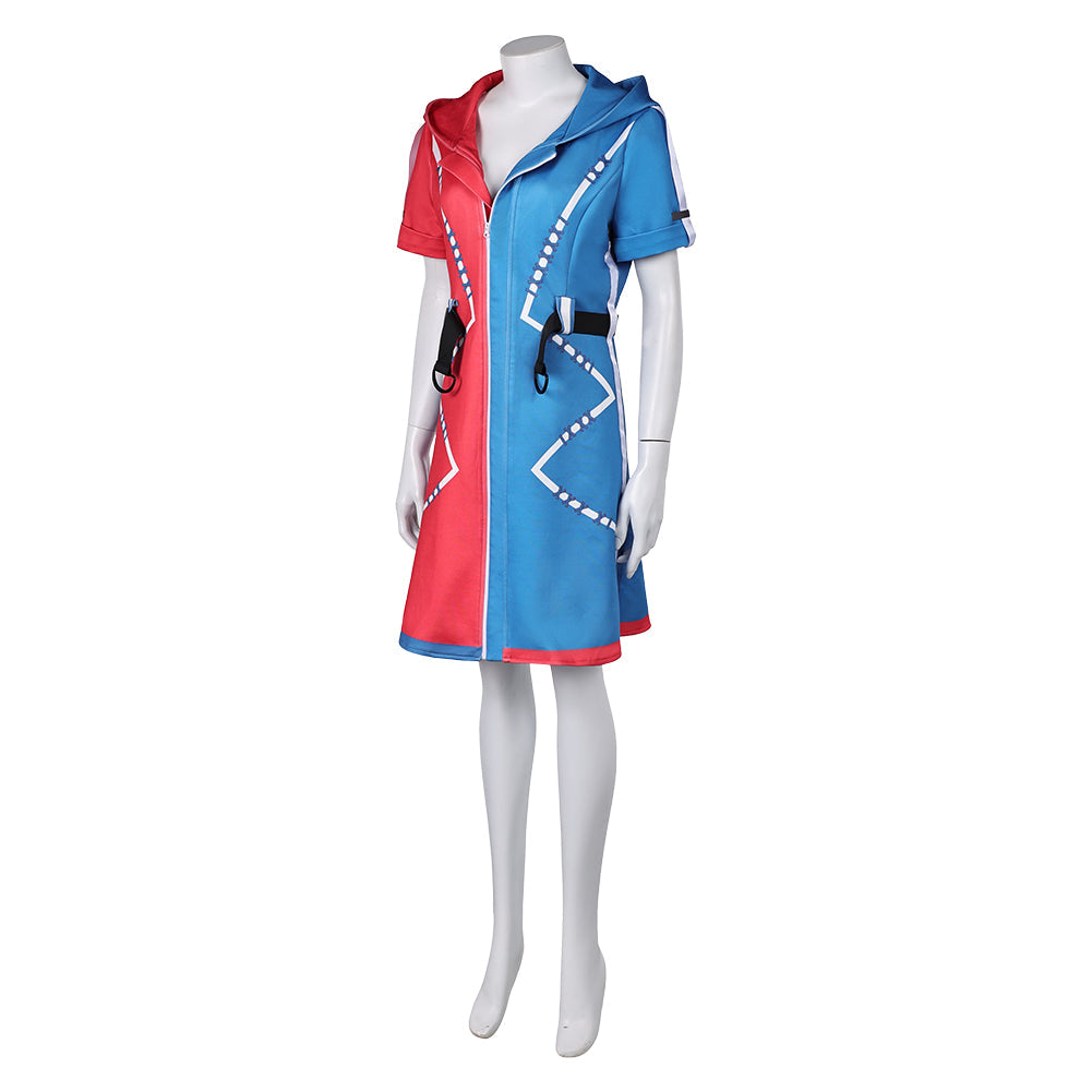 Free Shipping For_uicide Squad: Kill the Justice League Game Harley Quinn Women Printed Coat Cosplay Costume