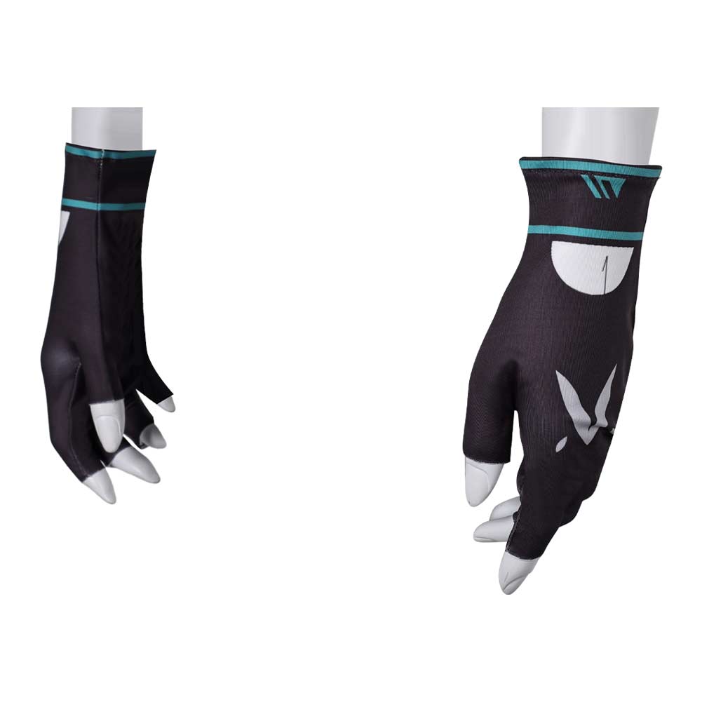 Free Shipping For_alorant Game Jett Cosplay Gloves Halloween Carnival Costume Accessories