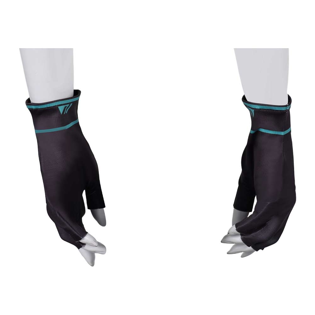 Free Shipping For_alorant Game Jett Cosplay Gloves Halloween Carnival Costume Accessories