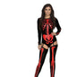 Free Shipping For Chic Gold Skeleton Bodysuit Costume for Women