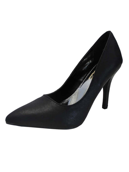 Metallic Pointed Toe Women's Pumps