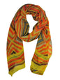 Wild Geometric Print Scarf Wrap